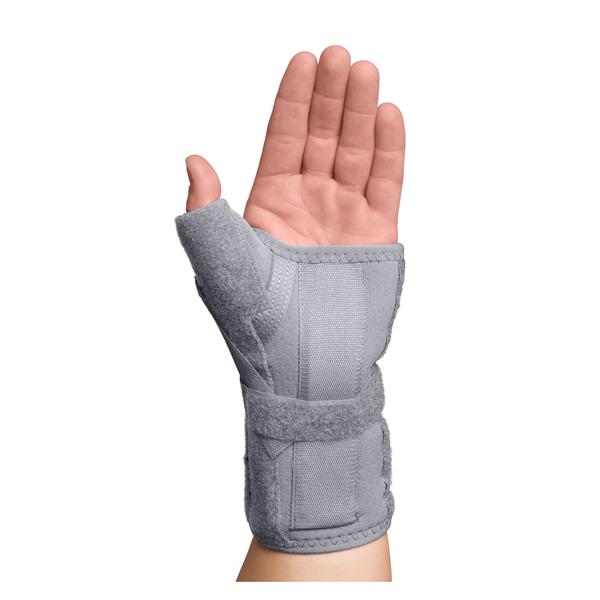 Swede-O  Brace Thumb Spica Adult Carpal Tunnel Gry Sz XS/Sm Left Ea