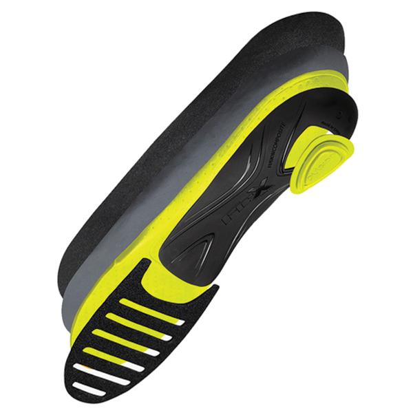FCX Global  Insole Fusion Elite Insite Black/Yellow Size 6 1/Pr