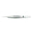 BR Surgical Forcep Suture Castroviejo 4-1/4" .12mm Tp/Ty Pltfrm 1x2Tth SS Ea