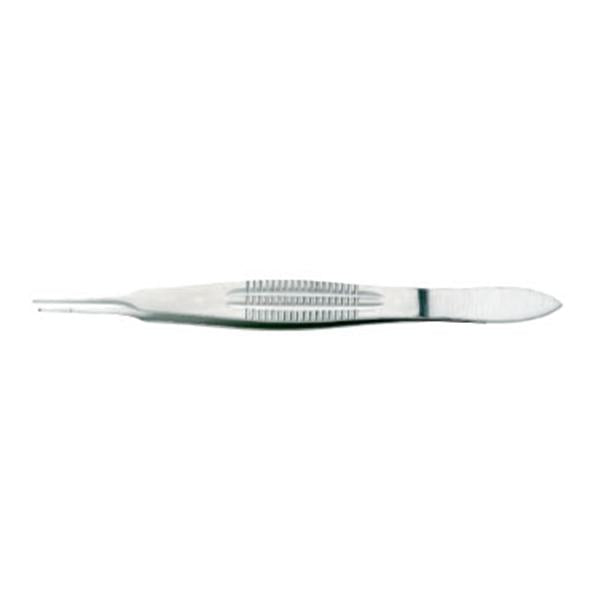 BR Surgical Forcep Suture Castroviejo 4-1/4" .12mm Tp/Ty Pltfrm 1x2Tth SS Ea