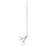 Aesculap  Forcep Micro Kleinsasser 10" 2mm Cup Straight Ea