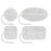 Northcoast Medical Electrode Accessory Valutrode 2x3.5" 4/Pk
