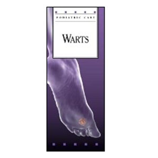 Krames Communications Brochure Educational Warts 50/Pk