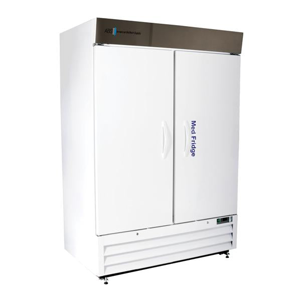 American BioTech Supply(ABS) Refrigerator GP Premier 49cf 2 Sld Gls Dr 2 to 8Â°C Cycl Dfrst Ea
