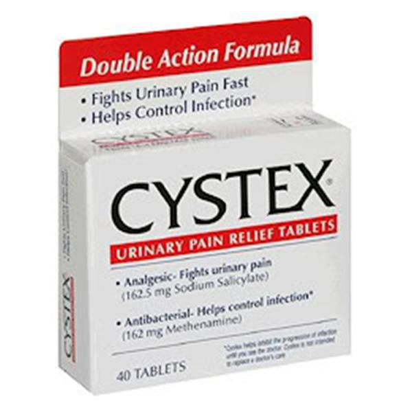 Emerson Healthcare  Cystex Urinary Pain Reliever Tablets 40/Bx, 12 BX/CA (512040P)