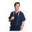 Fashion Seal Jacket Scrub Fashion Seal Unisex Navy Large Ea