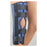 Fla Orthopedics  Brace Immobilizer Adult Knee Fm/Msh Blk/Blu Size 18" Universal Ea