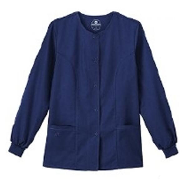 White Swan Uniform Jacket Warm-Up Fundamentals Womens New Navy X-Small Ea