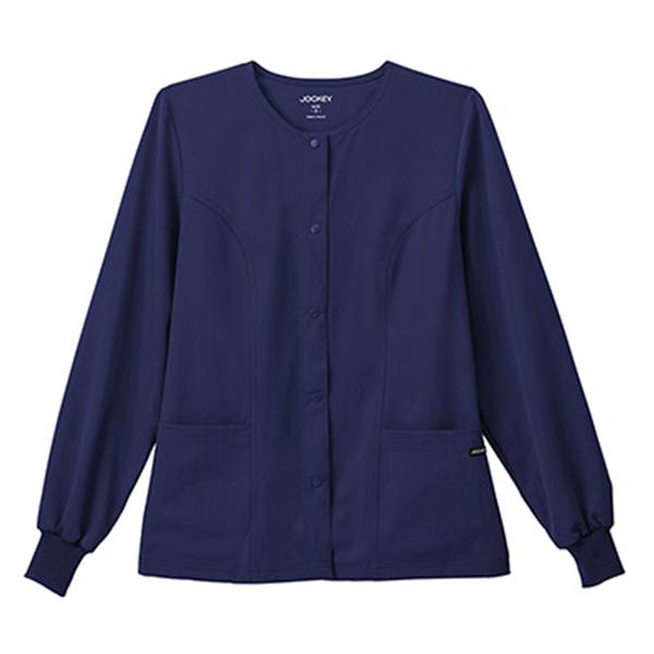 Jockey (TM) Scrubs Jacket Scrub Jockey Womens Navy Small Ea
