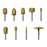 Dedeco International  Bur Diamond Goldies Ea (2672)