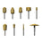 Dedeco International  Bur Diamond Goldies Ea (2674)