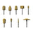 Dedeco International  Bur Diamond Goldies Ea (2675)