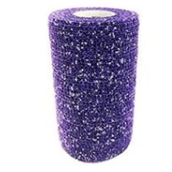 Andover Coated Products Bandage PowerFlex 2.75"x6yd Athletic Foam Glitter Purple 16/Ca