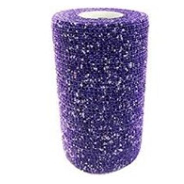 Andover Coated Products Bandage PowerFlex 2.75"x6yd Athletic Foam Glitter Purple 48/Ca
