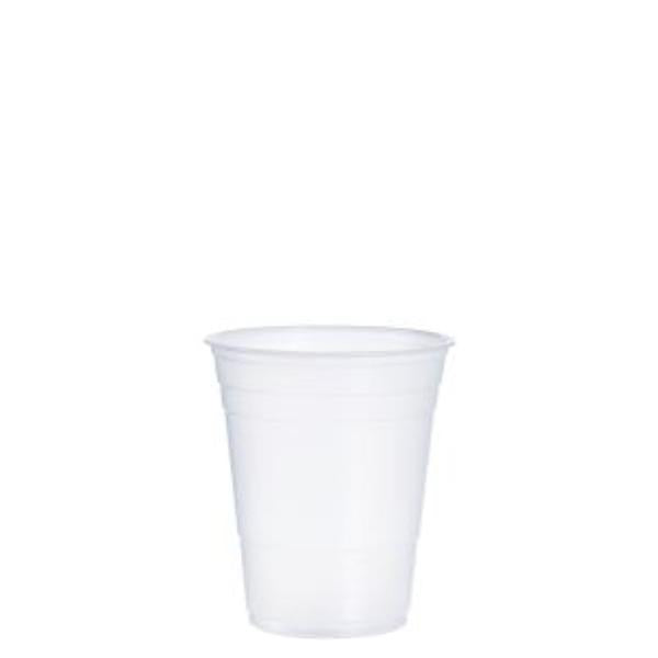Strauss Paper  Cup Drinking Plastic 16 oz Translucent 1000/Ca