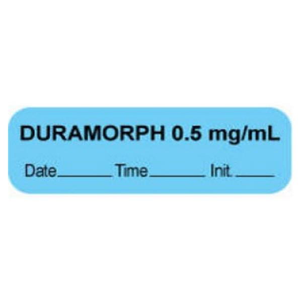 TimeMed a Div of PDC Label Informational Duramorph .5mg/ml 1000/Rl ...