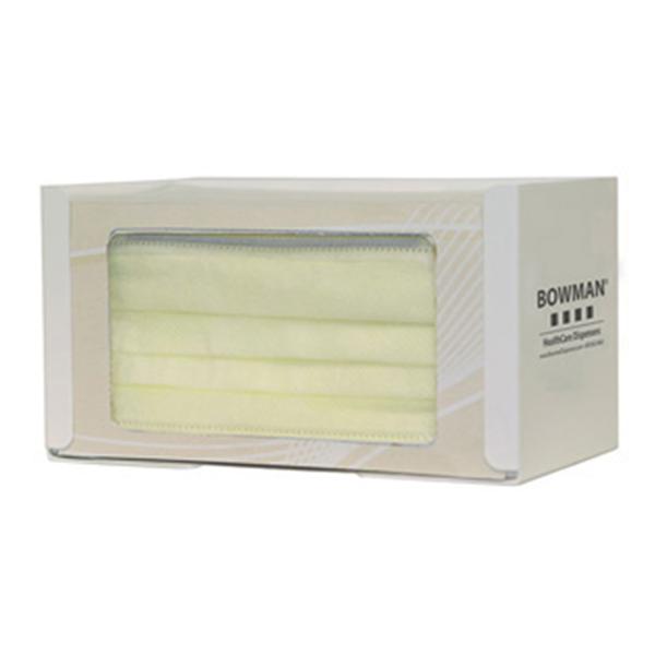 Bowman Medical Products Dispenser Face Mask White For Earloop Masks Ea