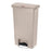 Rubbermaid Can Trash Slim Jim Rsn 8g StpOn Pdl Hng Ld Frnt Stp Bg Rctngl Ea