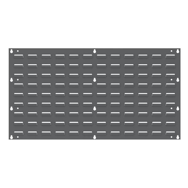 Akro-Mils Panel Louvered 35-3/4x19" Gray 16g Steel For Hanging Bins Ea, 4 EA/CA (30636)