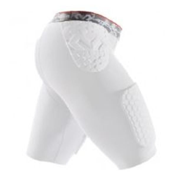 Shock Doctor  Shorts Compression Hexpad Thudd Men White Size Large Ea (MD737-02-34)