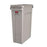 Rubbermaid Container Waste Slim Jim Plastic 23gal Gray Rectangular 4/Ca