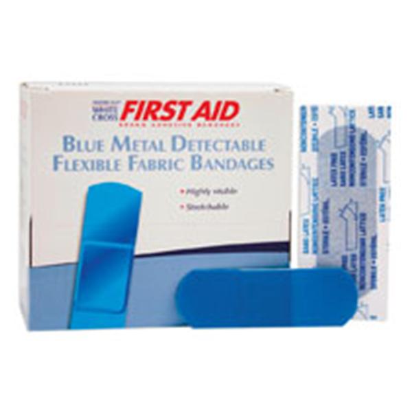 Dukal oration Bandage Metal 1x3" Blue 1300/Ca