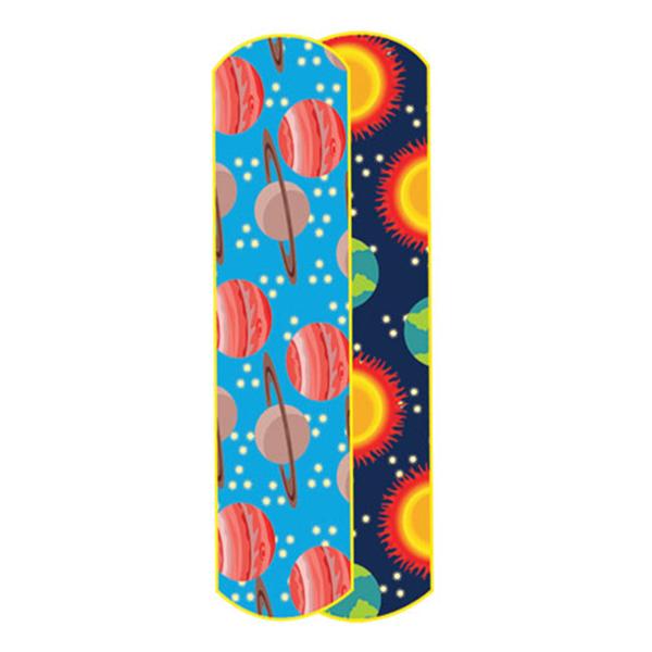 Dukal oration Bandage Plastic 3/4x3" Planets and Stars 100/Bx, 12 BX/CA (15650)