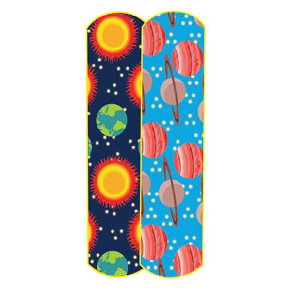 Dukal oration Bandage Plastic 5/8x2-1/4" Planets and Stars 100/Bx, 12 BX/CA (15661)