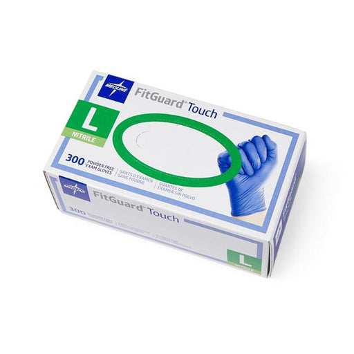 Medline Industries  Gloves Exam Powder-Free Nitrile Latex-Free Large 3000/Ca