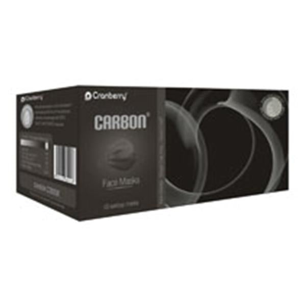 Pro2 Solutions Face Mask Earloop Carbon Black 50/Bx, 8 BX/CA (C2900K)