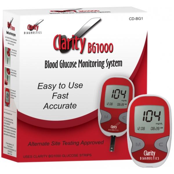 Diagnostic Test Group Clarity Test Strip 50/Bx — Grayline Medical