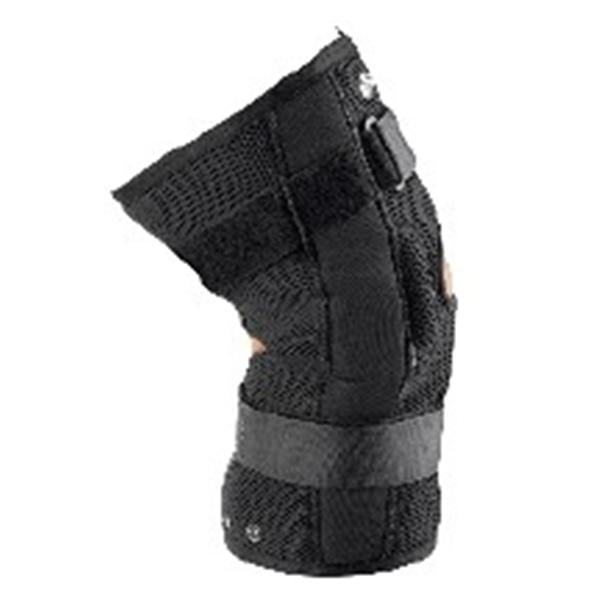 Breg Brace Wraparound Economy Knee Airmesh Black Size X-Small Ea