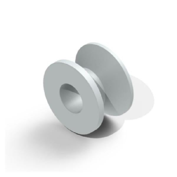 Summit Medical Button Bevel Fluoroplastic 6/Bx