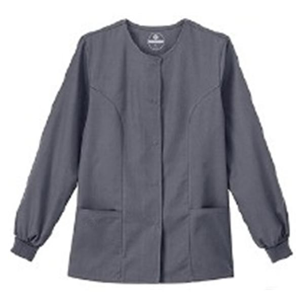 White Swan Uniform Jacket Scrub Fundamentals Pewter Medium Ea