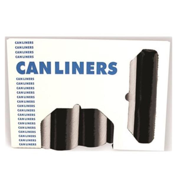 Heritage Bag Company Liner Garbage Can 6Mic 24x33 Black 1000/Ca