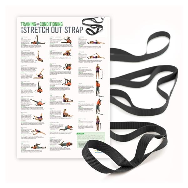 Optp/Div/Positex Strap Stretch Out Strap 7.5" X-Large Black 10 Loops W/ Accs Ea