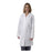 Medline Industries  Lab Coat Antimicrobial Ctn/Poly Silver Touch W Wht Sz 36" Ea