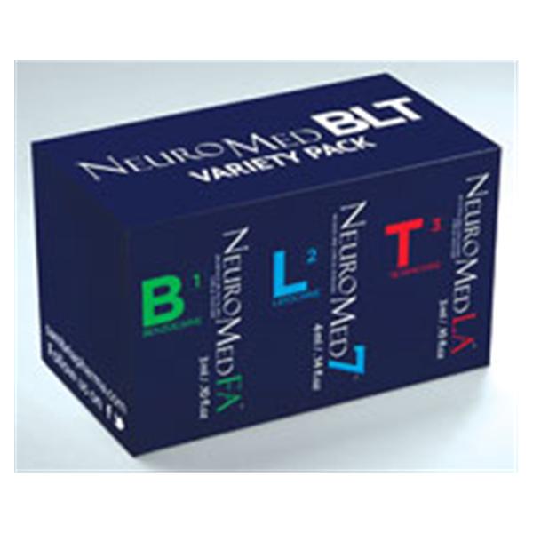 Sambria Pharmaceuticals NeuroMed BLT Analgesic Topical 10g Strips 25/Bx