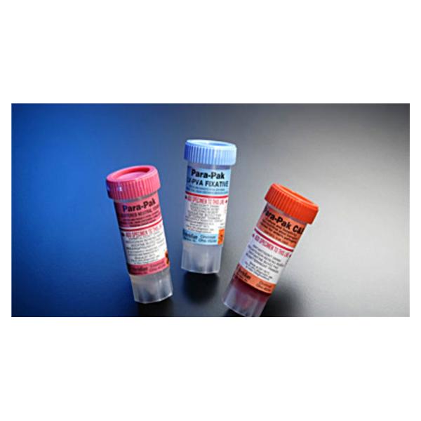 Meridian Diagnostics Para-Pak Fixative Transport System Zinc-PVA/ Frmln 10% 15mL 10/Bx, 12 BX/CA (301012)