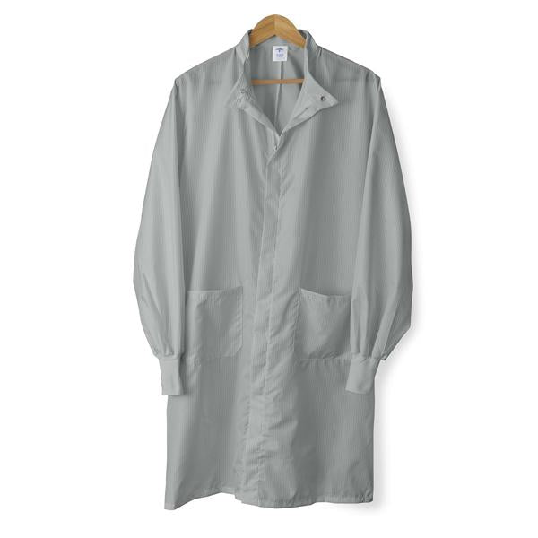Medline Industries  Lab Coat Barrier Poly/Crbn Unsx Mst 2XL Ea