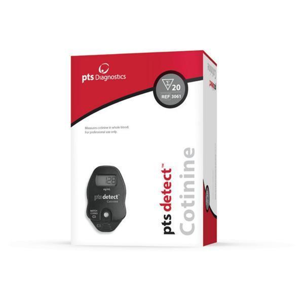 Polymer Technology Systems PTS Detect COT: Ctn Sys f/ Tbcc Dtct W/ Hndhld Dvc 20ct Kt 20/Bx