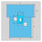 Welmed  Drape Sheet Fenestrated 112x100x140-1/2" Blue Sterile 14/Ca