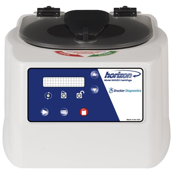 Drucker Diagnostics Horizon Digital Centrifuge 6 Tubes 3800rpm Fixed Angle Rotor Ea