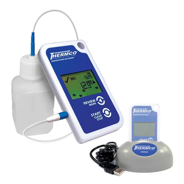 Thermco Products LgTg Vcn Tmprtr Dt Lgr -40/ +99 C 93x54.5x8.6mm W/ Prb/Vl/USB Ea