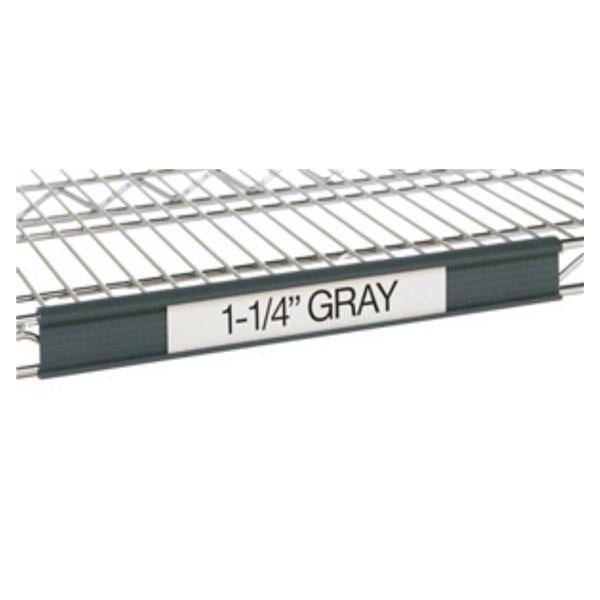 Intermetro Industries Holder Label Super Erecta 43x1-1/4" Plastic For Shelving Ea