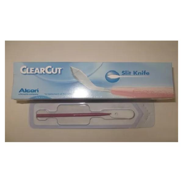 Alcon Surgical Knife Ophthalmic ClearCut 2.75mm Angled Disposable 6/Bx