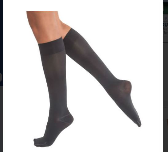 Jobst Opaque SoftFit 15-20 mmHg Closed Toe Knee High Moderate Compression Stockings