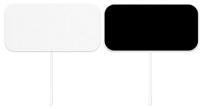 Electrodes White Cloth