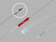 Cook Inc Ova-Stiff Ovum Aspiration Needles - Ova-Stiff EchoTip Single Lumen Ovum Aspiration Needle, B Bevel, Thick Wall, 17G x 35 cm Needle, 90 cm Aspiration Line - G38430