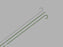 Cook Medical Amplatz Stiff Support Wireguides - 0.025" Dia. x 145 cm L Extra-Stiff Straight Wire Guide, 8 cm Taper Length - G03279